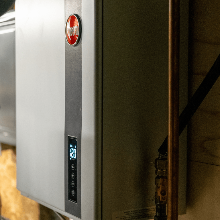 Residential Tankless Water Heater Installed by NSP Plumbing