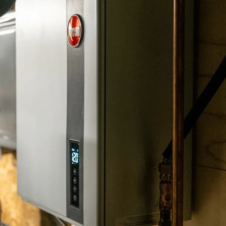 Residential Tankless Water Heater Installed by NSP Plumbing