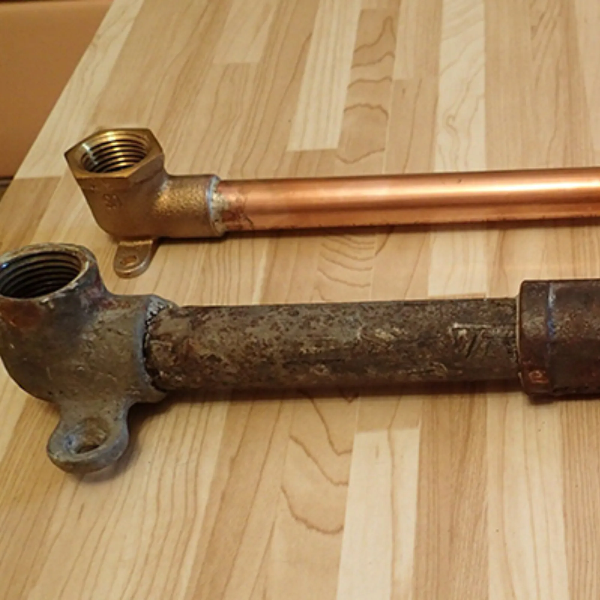 NSP Plumbing whole-house repipe with PEX and copper in a Grand Rapids, MI home