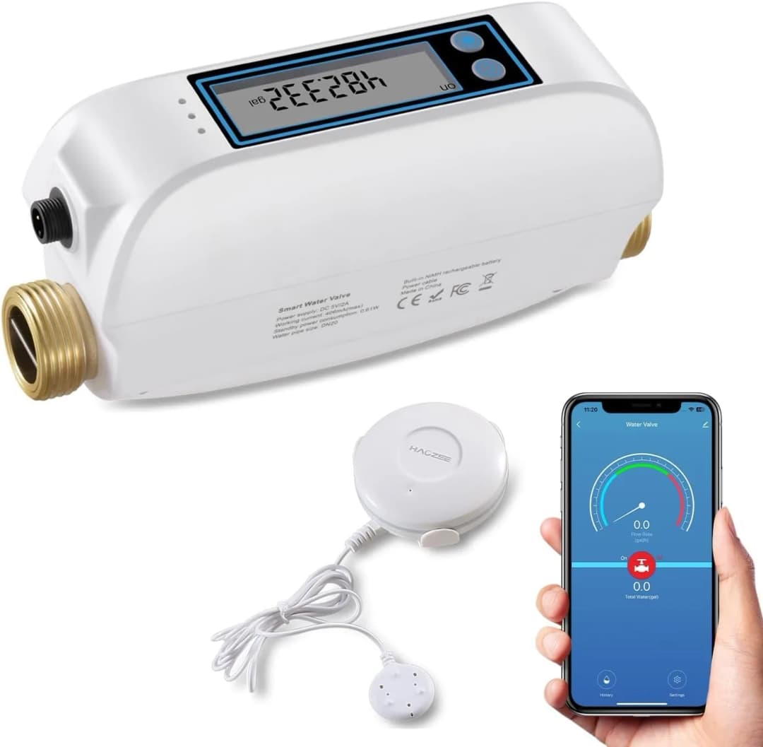 Haozee Wifi Smart Water Shutoff Valve