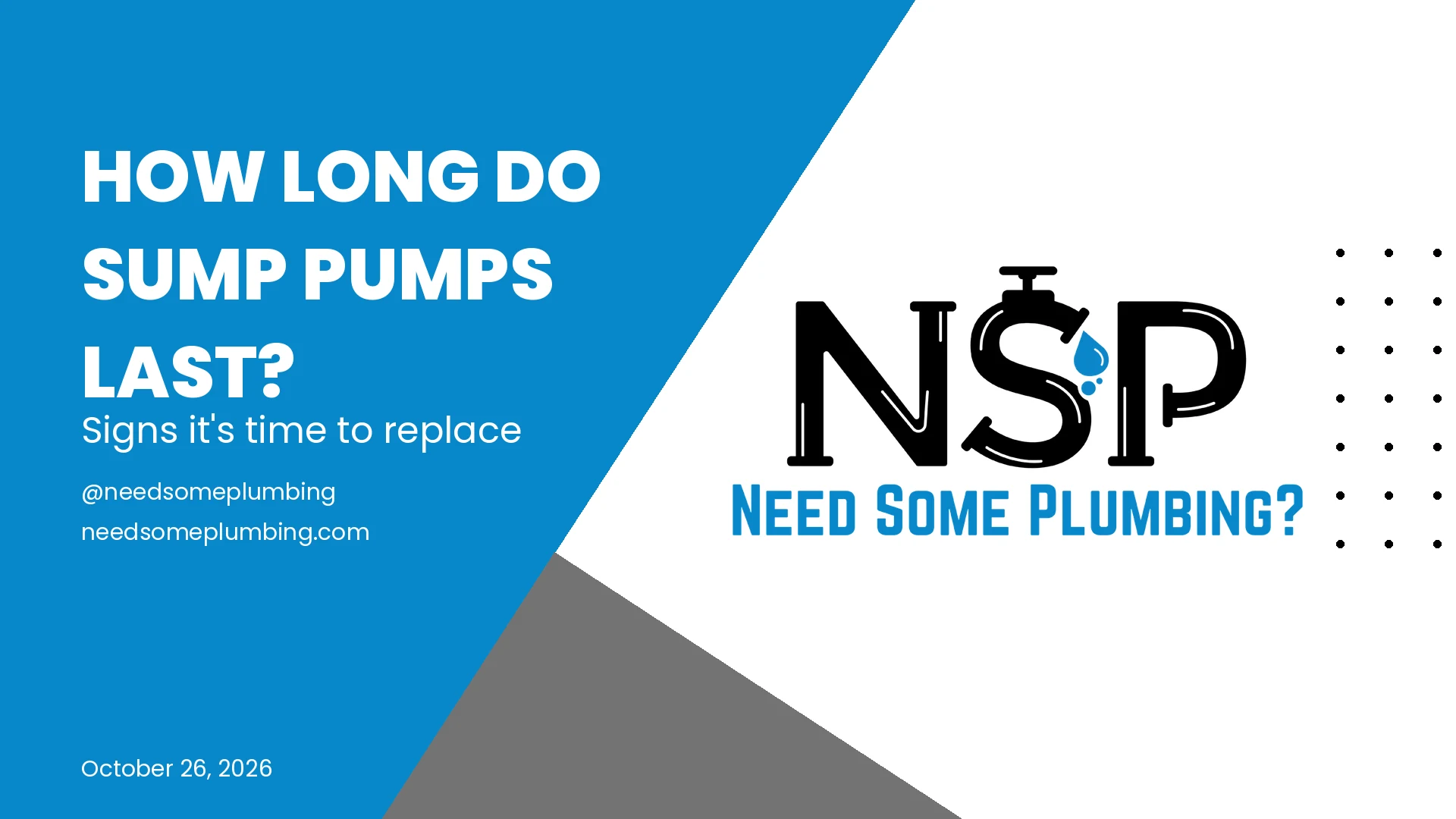 How Long Do Sump Pumps Last? Signs It's Time to Replace