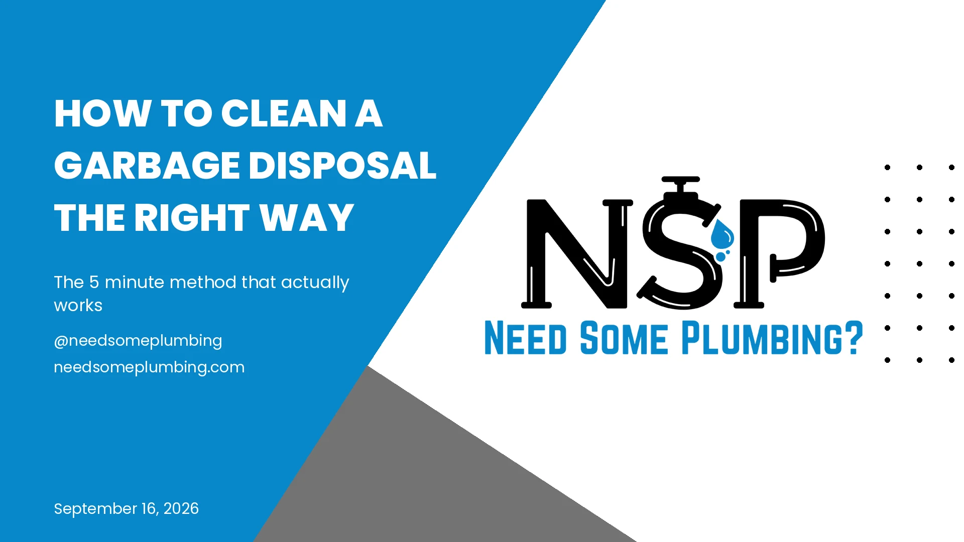 How to Clean a Garbage Disposal the Right Way