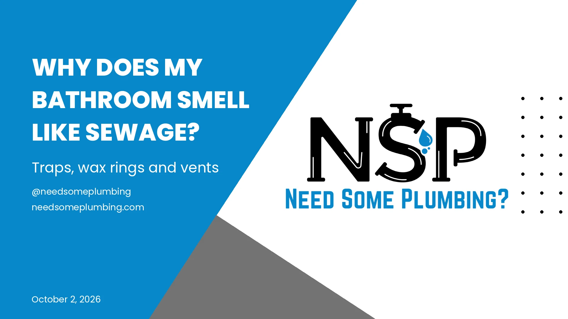 Why Does My Bathroom Smell Like Sewage? Causes and Fixes