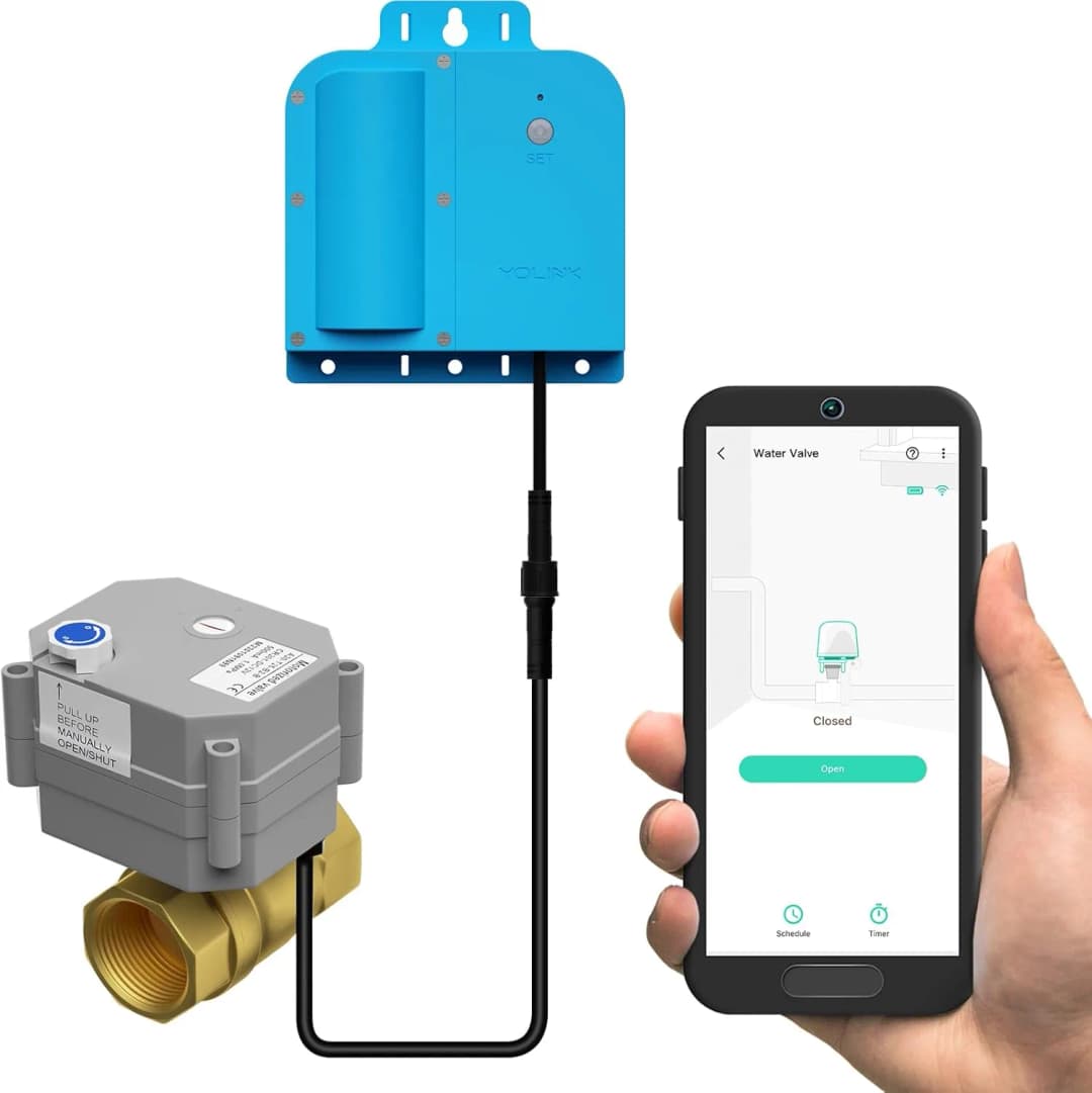YoLink X3 water valve controller